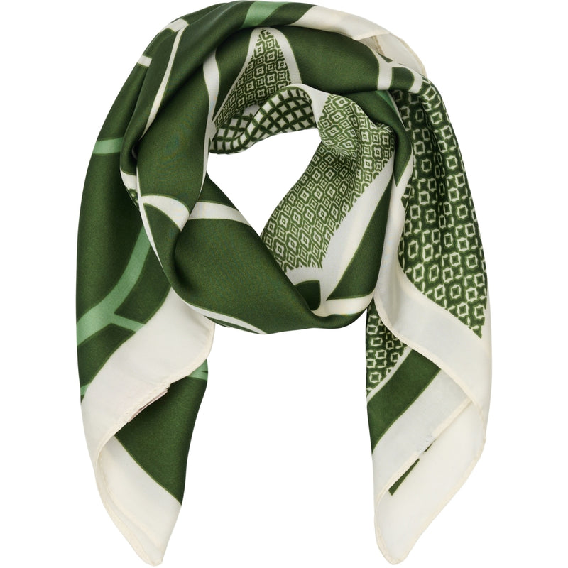 MARTA DU CHATEAU Marta du Chateau dam Scarf MdcJuline FA-Scarf Scarf Green31240