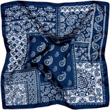 MARTA DU CHATEAU Marta du Chateau dam Scarf MdcJuline FA-Scarf Scarf Navy11124