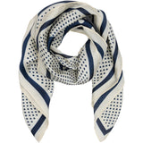 MARTA DU CHATEAU Marta du Chateau dam Scarf MdcJuline FA-Scarf Scarf Navy3854