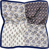MARTA DU CHATEAU Marta du Chateau dam Scarf MdcJuline FA-Scarf Scarf Navy3874