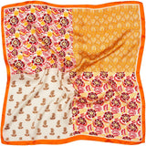 MARTA DU CHATEAU Marta du Chateau dam Scarf MdcJuline FA-Scarf Scarf Orange3874