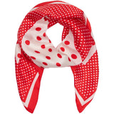MARTA DU CHATEAU Marta du Chateau dam Scarf MdcJuline FA-Scarf Scarf Red3854