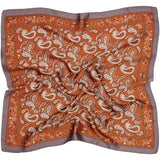 MARTA DU CHATEAU Marta du Chateau dam Scarf MdcJuline FA-Scarf Scarf Ruggine31256