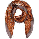 MARTA DU CHATEAU Marta du Chateau dam Scarf MdcJuline FA-Scarf Scarf Ruggine31256