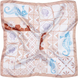 MARTA DU CHATEAU Marta du Chateau dam Scarf MdcJuline FA-Scarf Scarf Taupe11114