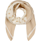 MARTA DU CHATEAU Marta du Chateau dam Scarf MdcJuline FA-Scarf Scarf Taupe3854