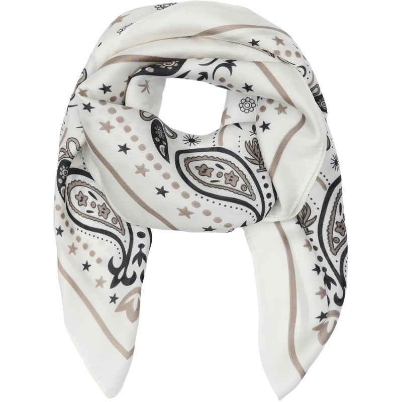 MARTA DU CHATEAU Marta du Chateau dam Scarf MdcJuline FA-Scarf Scarf White31237