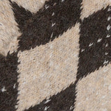 MARTA DU CHATEAU Marta du Chateau dam Scarf MdcMaxi BA-3512 Scarf Coffee/Taupe