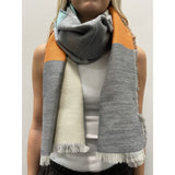 MARTA DU CHATEAU Marta du Chateau dam Scarf MdcNyla BA-2865 Scarf Grey