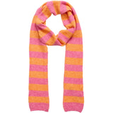 MARTA DU CHATEAU Marta du Chateau dam Scarf MdcSilla BA-3516 Scarf Fuxia/Orange