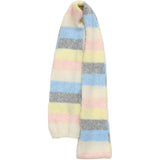 MARTA DU CHATEAU Marta du Chateau dam Scarf MdcSilla BA-3516 Scarf Light Blue/Pink