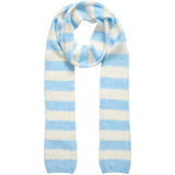 MARTA DU CHATEAU Marta du Chateau dam Scarf MdcSilla BA-3516 Scarf Light blue