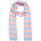 MARTA DU CHATEAU Marta du Chateau dam Scarf MdcSilla BA-3516 Scarf Pink/Blue