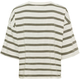 MARTA DU CHATEAU Marta du Chateau dam T-shirt MDCSAGE 8577 T-shirt Olive