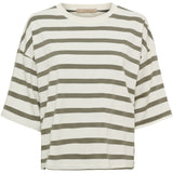 MARTA DU CHATEAU Marta du Chateau dam T-shirt MDCSAGE 8577 T-shirt Olive