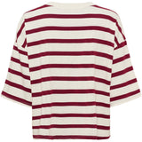 MARTA DU CHATEAU Marta du Chateau dam T-shirt MDCSAGE 8577 T-shirt Vino
