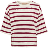 MARTA DU CHATEAU Marta du Chateau dam T-shirt MDCSAGE 8577 T-shirt Vino