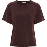 MARTA DU CHATEAU Marta du Chateau dam T-shirt MdcAlouette 68871 T-shirt Bordeaux