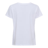 MARTA DU CHATEAU Marta du Chateau dam T-shirt MdcAlvera 84275-1852 T-shirt White/beige