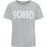 MARTA DU CHATEAU Marta du Chateau dam T-shirt MdcBelina 22585 Soho T-shirt Military