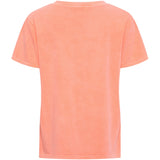 MARTA DU CHATEAU Marta du Chateau dam T-shirt MdcBelina 22585 Soho T-shirt Orange Fluo