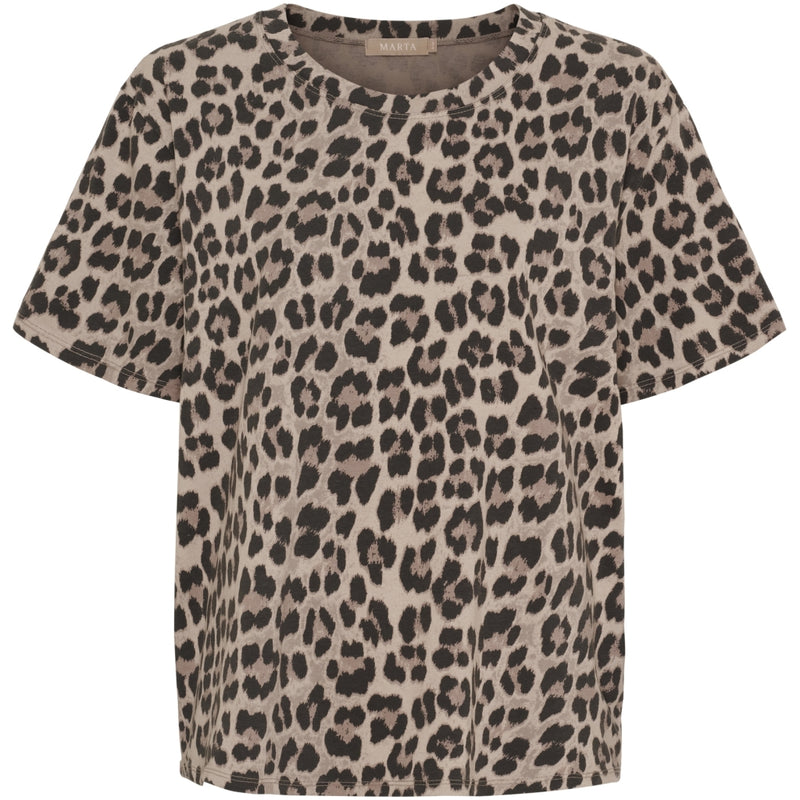 MARTA DU CHATEAU Marta du Chateau dam T-shirt MdcEstrid 22643 T-shirt Beige camo