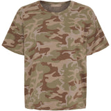 MARTA DU CHATEAU Marta du Chateau dam T-shirt MdcEstrid 22643 T-shirt Green Camo
