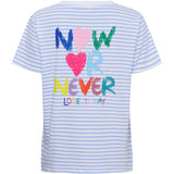 MARTA DU CHATEAU Marta du Chateau dam T-shirt MdcFiora 22585 T-shirt Celeste