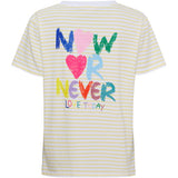 MARTA DU CHATEAU Marta du Chateau dam T-shirt MdcFiora 22585 T-shirt Yellow