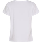 MARTA DU CHATEAU Marta du Chateau dam T-shirt MdcHerdis 84275 T-shirt White/Sky