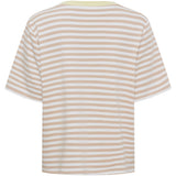 MARTA DU CHATEAU Marta du Chateau dam T-shirt MdcJamila 268402 T-shirt Beige33/Yellow7