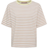 MARTA DU CHATEAU Marta du Chateau dam T-shirt MdcJamila 268402 T-shirt Beige33/Yellow7