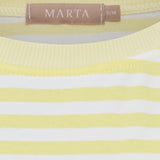 MARTA DU CHATEAU Marta du Chateau dam T-shirt MdcJamila 268402 T-shirt Yellow45/Yellow7