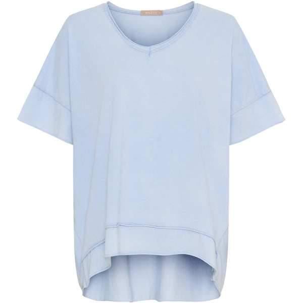 MARTA DU CHATEAU Marta du Chateau dam T-shirt MdcJanna 2436 T-shirt Celeste