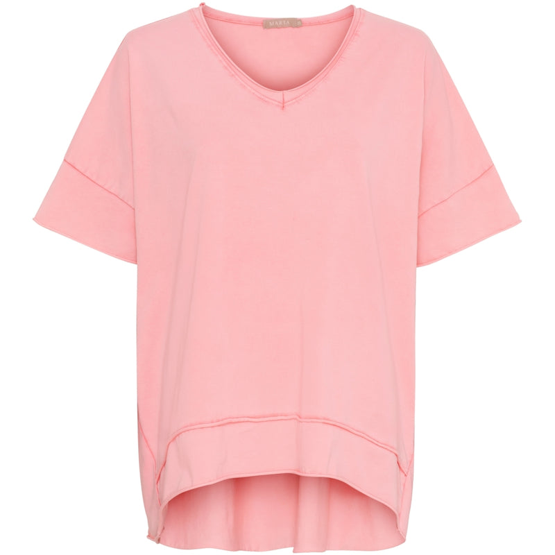 MARTA DU CHATEAU Marta du Chateau dam T-shirt MdcJanna 2436 T-shirt Corallo
