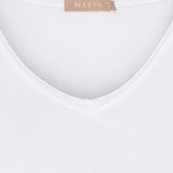 MARTA DU CHATEAU Marta du Chateau dam T-shirt MdcJanna 2436 T-shirt White