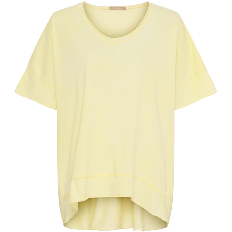 MARTA DU CHATEAU Marta du Chateau dam T-shirt MdcJanna 2436 T-shirt Yellow