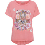 MARTA DU CHATEAU Marta du Chateau dam T-shirt MdcJessia 26126 T-shirt Corallo