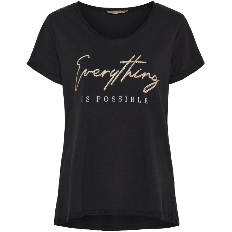 MARTA DU CHATEAU Marta du Chateau dam T-shirt MdcLillian 42005 T-shirt Black