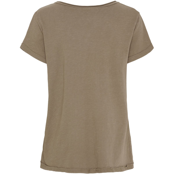 MARTA DU CHATEAU Marta du Chateau dam T-shirt MdcLillian 42005 T-shirt Fango