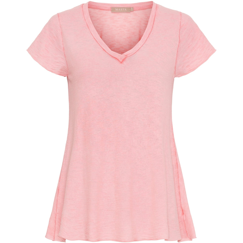 MARTA DU CHATEAU Marta du Chateau dam T-shirt MdcMarianna 22637 T-shirt Corallo
