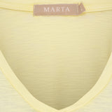 MARTA DU CHATEAU Marta du Chateau dam T-shirt MdcMarianna 22637 T-shirt Giallo