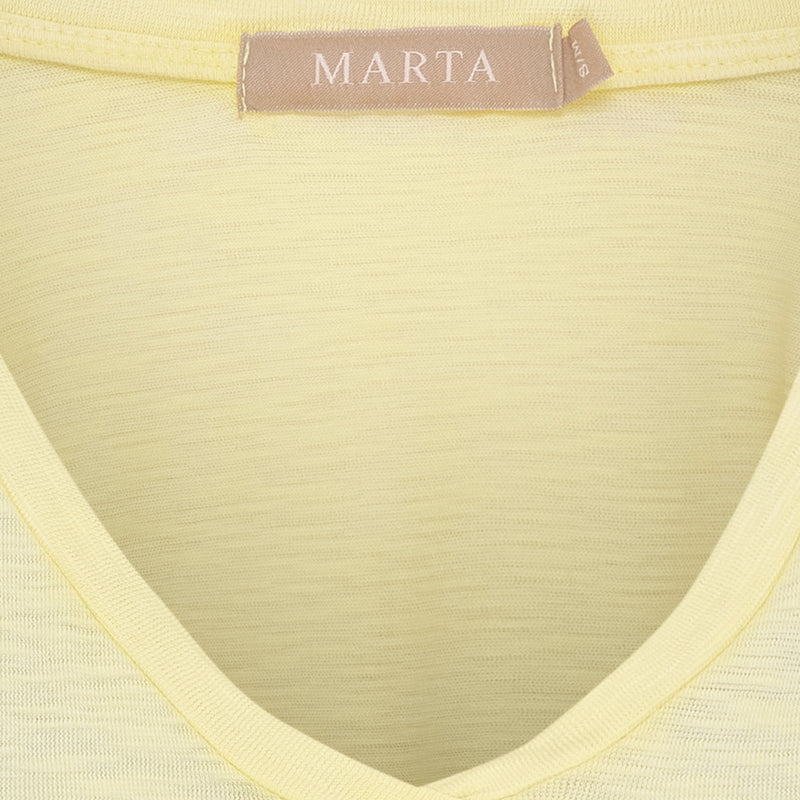 MARTA DU CHATEAU Marta du Chateau dam T-shirt MdcMarianna 22637 T-shirt Giallo