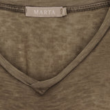MARTA DU CHATEAU Marta du Chateau dam T-shirt MdcMarianna 22637 T-shirt Moro