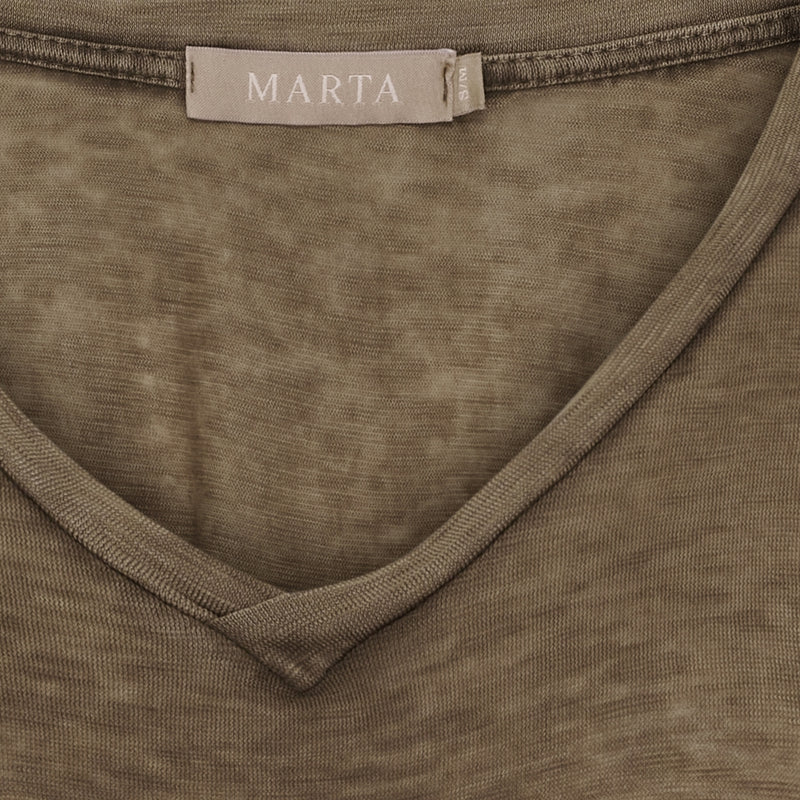 MARTA DU CHATEAU Marta du Chateau dam T-shirt MdcMarianna 22637 T-shirt Moro