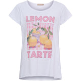 MARTA DU CHATEAU Marta du Chateau dam T-shirt MdcMarie 1535 T-shirt lemon