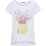 MARTA DU CHATEAU Marta du Chateau dam T-shirt MdcMarie 1535 T-shirt Yellow