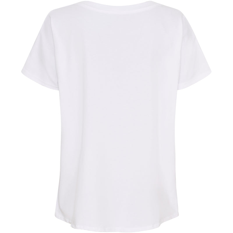 MARTA DU CHATEAU Marta du Chateau dam T-shirt MdcMilla 23049 T-shirt White