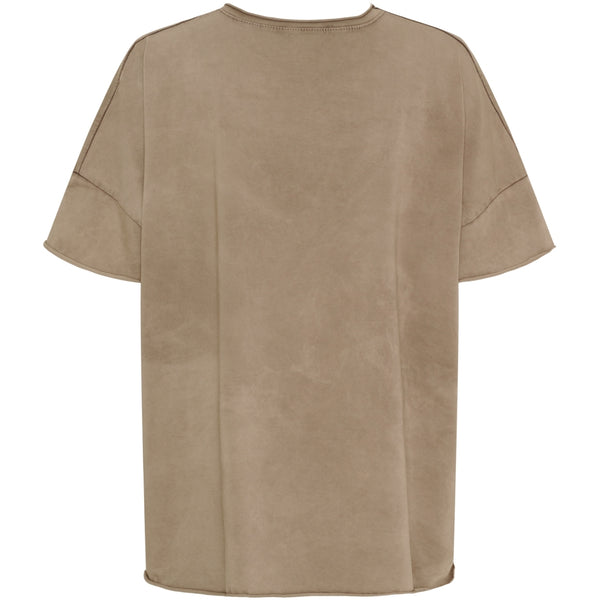 MARTA DU CHATEAU Marta du Chateau dam T-shirt MdcNella 2436/B T-shirt Marrone/Arancio
