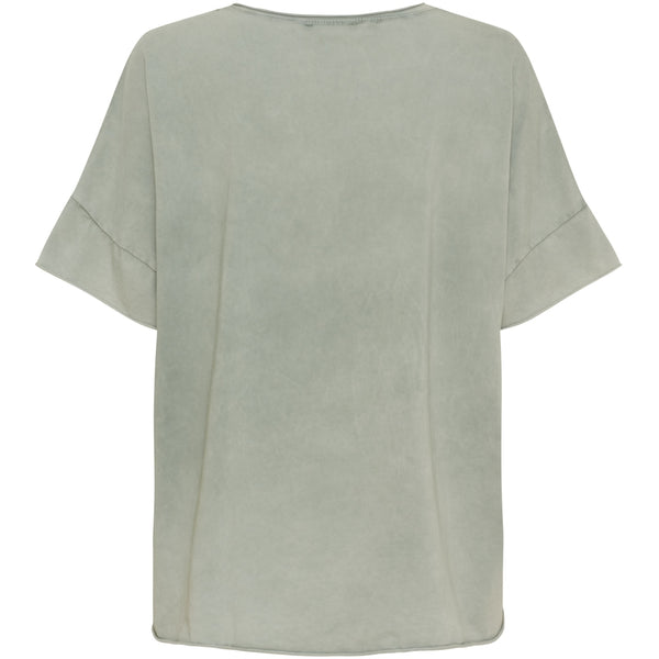 MARTA DU CHATEAU Marta du Chateau dam T-shirt MdcNella 2436/B T-shirt Military/Arancio